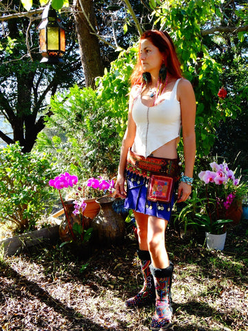 Adjustable Corset Belt in Tribal Camo – Shop Righteous and Rich